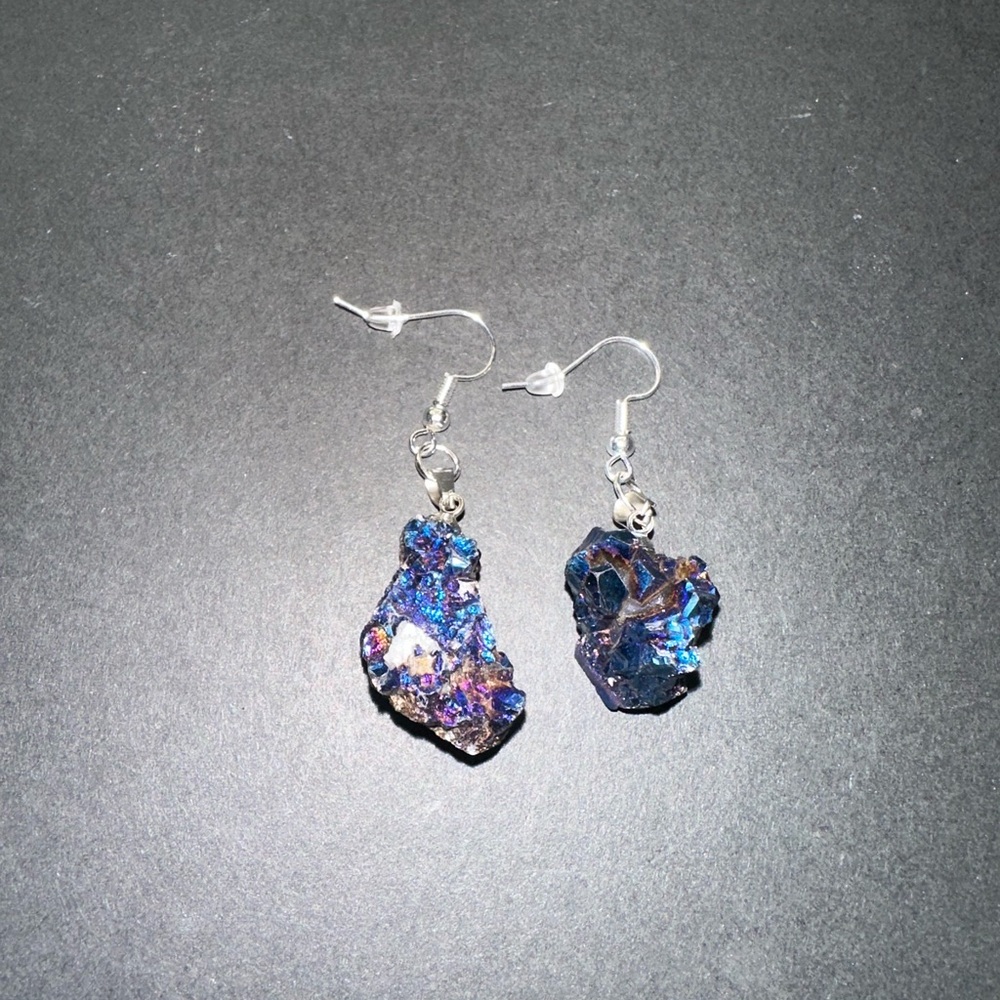 Hand Crafted Multicolor Stone Earrings
